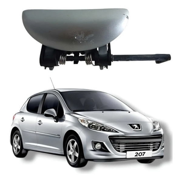 Maçaneta Externa Dianteira Direita Peugeot 207 2010 Dianteira