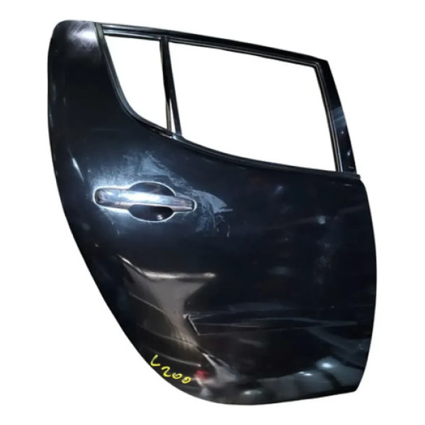 Porta Traseira Direita Mitsubishi L200 Triton 2011 Traseira Direita Preto