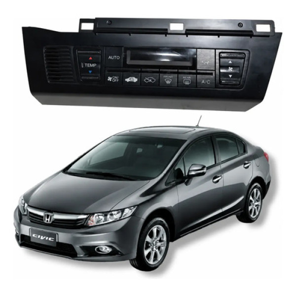 Comando Ar Condicionado Digital Honda Civic Lxs 2012 2016