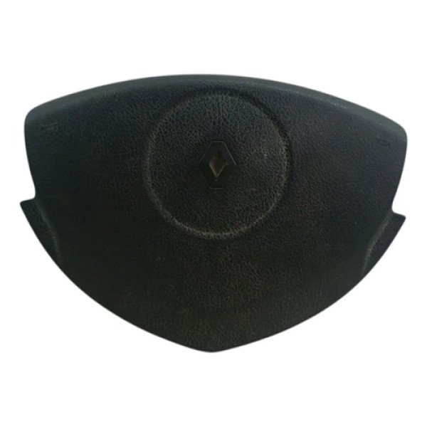 Tampa Capa Buzina Volante Renault Logan Sandero 2008 2012 Pr Preto