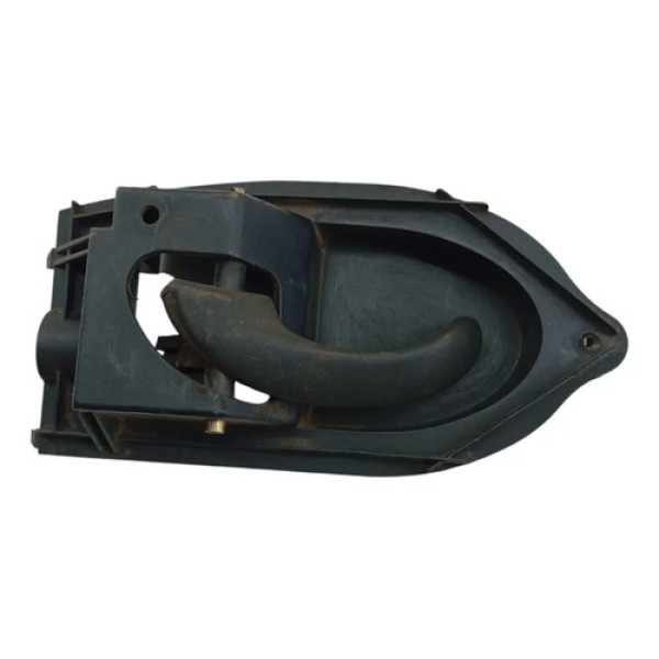 Macaneta Interna Porta Esquerda Ford Ka 1997 2007 Preto Preto Dianteira