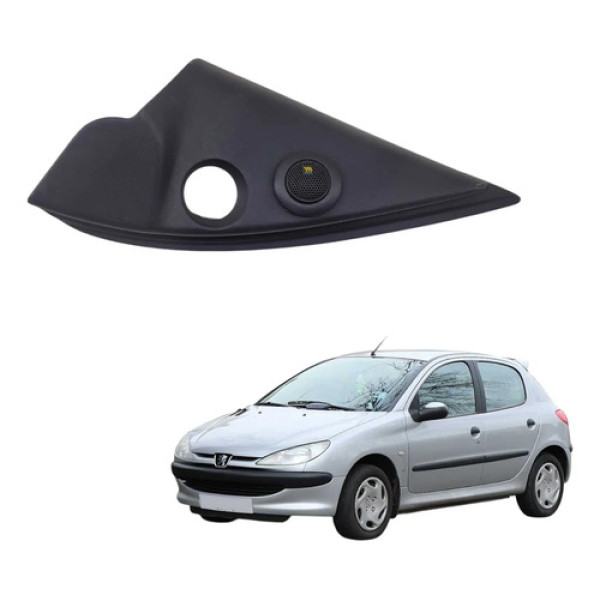 Moldura Retrovisor Interno Le Peugeot 206 2008 9650062077