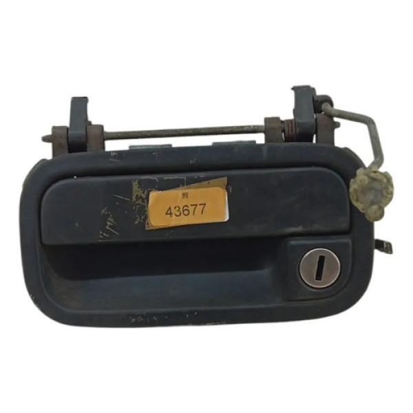 Macaneta Externa Dianteiro Esquerdo Gm Corsa 1998 Preto Preto Dianteira