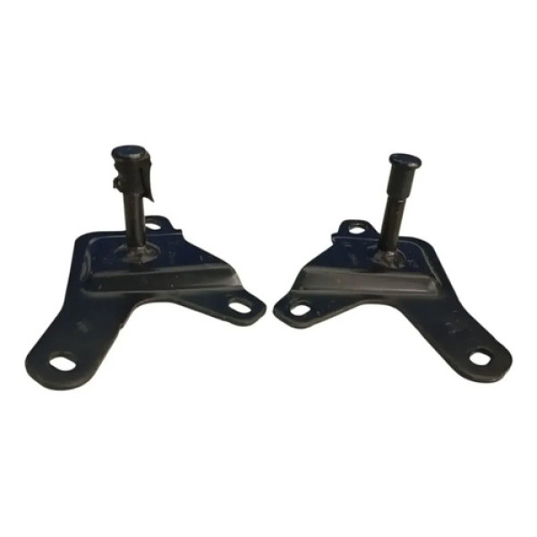 Kit Par Batente Banco Traseiro Fiat Mobi 2020 Original Preto Preto