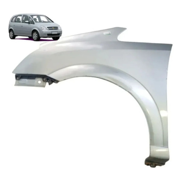 Paralama Esquerdo Chevrolet Meriva 2010 Detalhe