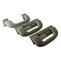 Conjunto Puxadores Teto Chevrolet Astra Sedan 2010 Cinza