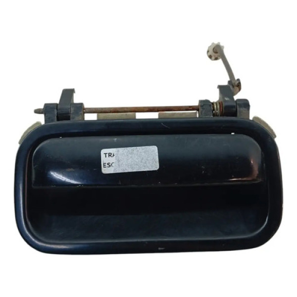 Macaneta Externa Traseira Esquerda Gm Corsa 1995 2005 Preto Preto Traseira