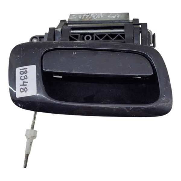 Maçaneta Externa Direita Chevrolet Astra Zafira 1999 2008 Preto Dianteira
