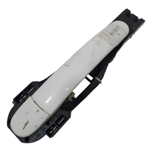 Maçaneta Externa Traseira Direita Vw Gol Fox Saveiro 2008 19 Branco Traseira
