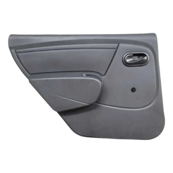 Forro Porta Traseira Esquerda Renault Logan 2011 Preto