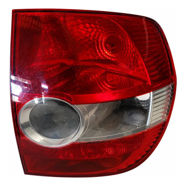 Lanterna Traseira Direita Volkswagen Fox 1.0 2006 2011 Direito/passageiro Vermelho