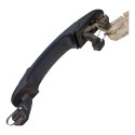 Maçaneta Externa Traseira Esquerda Vw Gol G3 G4 1999 2005 Preto Traseira