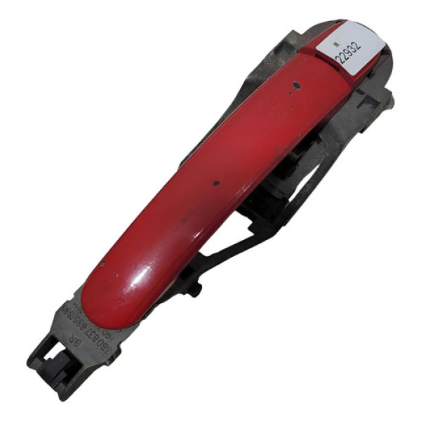 Maçaneta Externa Traseira Esquerda Volkswagen Golf 2000 2006 Vermelho Traseira