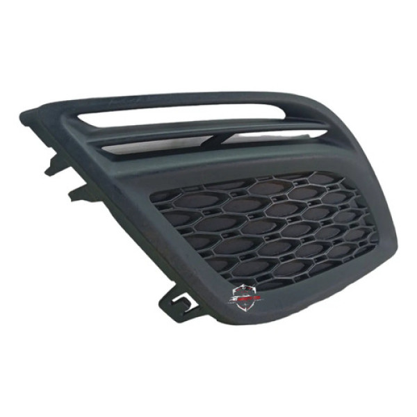Moldura Farol Milha Parachoque Direito Volvo Xc60 T5 2014 Preto Direito