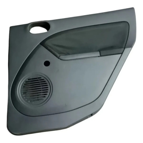 Forro Porta Traseiro Ld Ford Fiesta Sedan 2006 2s65a27406 Pr Preto
