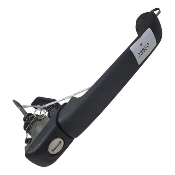 Maçaneta Externa Direita Vw Gol 1995 2000 2 Portas Preto Dianteira