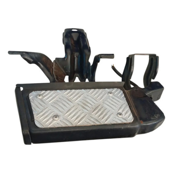 Estribo Apoia Pe Direito Original Fiat Strada Working 2013 Preto