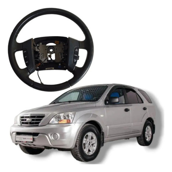 Volante Direção Kia Sorento 2006 A 2013 Preto