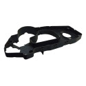 Capa Correia Dentada Interna Gm Onix Prisma 2013 2019 Preto Preto