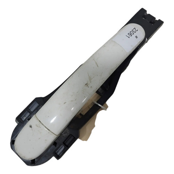 Maçaneta Externa Traseira Direita Vw Gol Fox Saveiro 2008 19 Branco Traseira