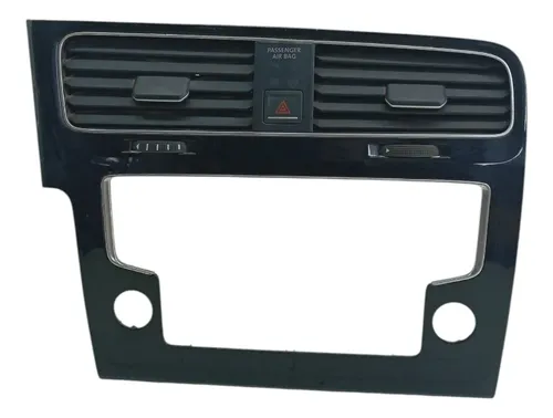 Moldura Difusor Saida Ar Central Vw Golf 2014 2019