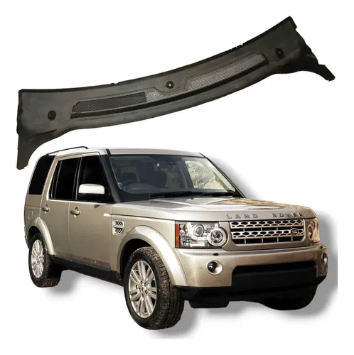 Grade Churrasqueira Esquerdo Land Rover Discovery 4 2009 13 Preto Plástico Texturizado