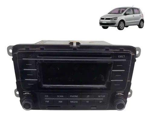 Radio Som Vw Fox Spacefox Crossfox 2010 A 14 5z0035160