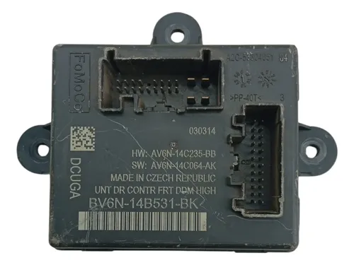 Modulo Vidro Porta Dianteiro Esquerdo Ford Ka Focus 2014