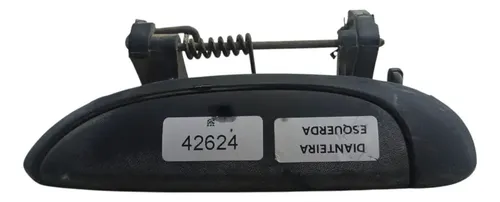 Maçaneta Externa Esquerdo Dianteiro Renault Clio Logan 2010 Preto Dianteira Preto Dianteira