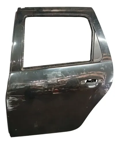 Porta Traseira Esquerda Renault Duster Oroch 2016 2020 Traseira Esquerda Preto