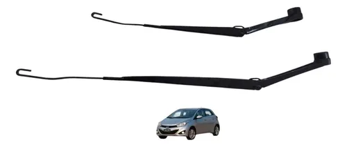 Par Braço Limpador Parabrisa Hyundai Hb20 2013 W000028488