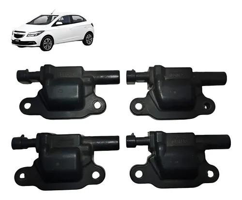 Jogo Bobina Chevrolet Onix Prisma Cobalt  2014