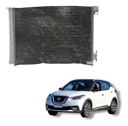 Condensador Ar Condicionado Nissan Kicks 2016 A 2020