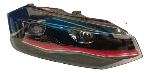 Farol Direito Led Vw Polo Gts 2020/2022 2g1941774a Detalhe Direito/passageiro