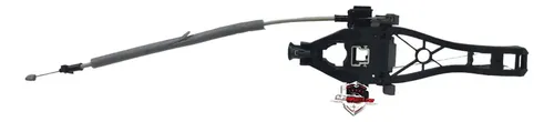 Suporte Maçaneta Traseira Direita Volvo Xc60 T5 2.0 2014 Preto Traseira