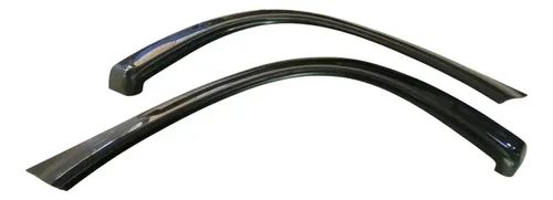 Par Moldura Paralama Traseiro Corsa 2001 Preto