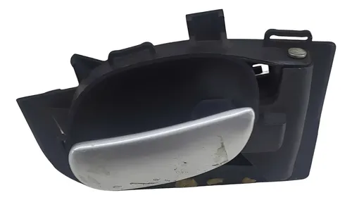Maçaneta Interna Diant Direita Peugeot 207 2009 2014 Preto Dianteira