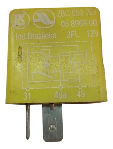 Rele Auxiliar Pisca Alerta Voyage Vw Fox Saveiro 2020 12