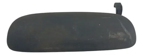 Macaneta Externa Dianteira Esquerda Ford Fiesta 1996 2003 Preto Dianteira