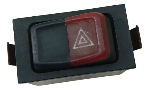 Botão Pisca Alerta Vw Gol Voyage Parati 1987 1995 Preto
