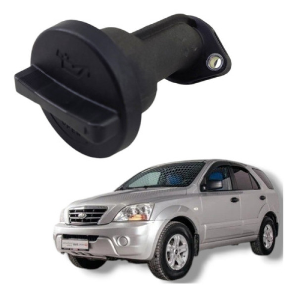 Gargalo Óleo Kia Sorento 2006 A 2013 Preto