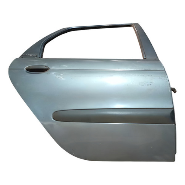 Porta Traseira Lado Direito Renault Scenic 2001 Traseira Direit Cinza