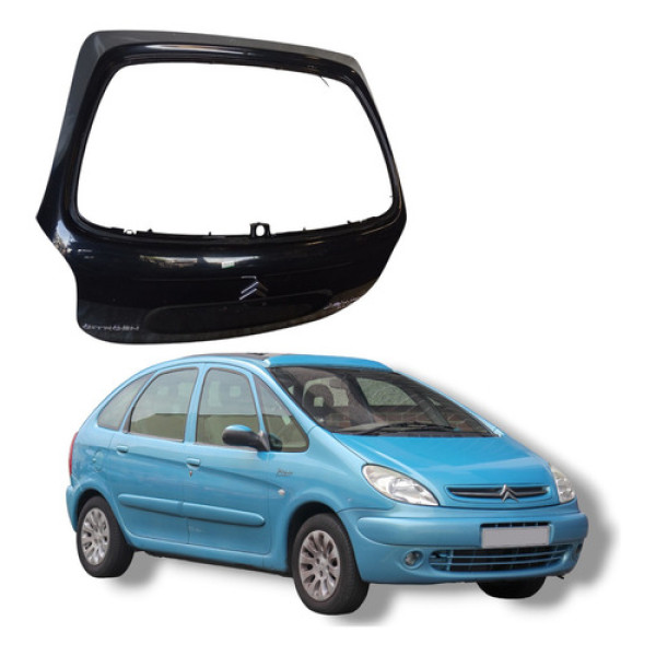 Tampa Traseira Citroën Xsara Picasso 2004 Preto