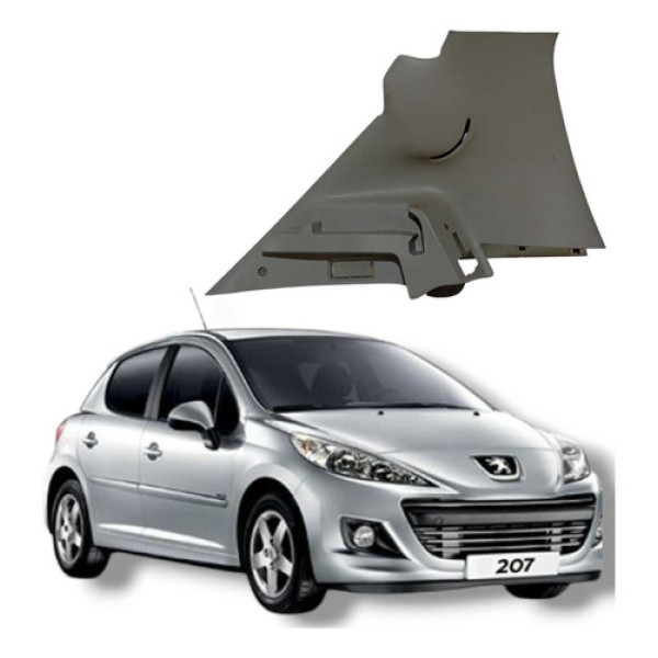 Acabamento Coluna Traseira Esquerda Peugeot 207 2010