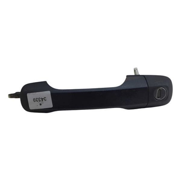 Maçaneta Externa Porta Dianteira Le Ford Sedan Fiesta 2006 Preto Dianteira/traseira