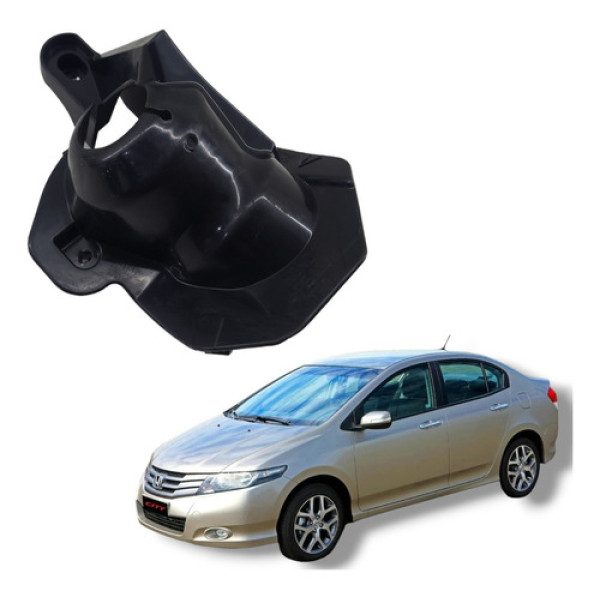 Moldura Acabamento Coluna Direção Honda City Fit 2010 A 2014