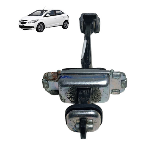 Limitador Porta Dianteira Esquerda Chevrolet Onix 2014