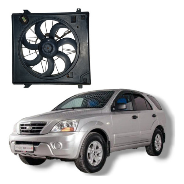 Defletor Radiador Ventoinha Kia Sorento 2006 A 2013