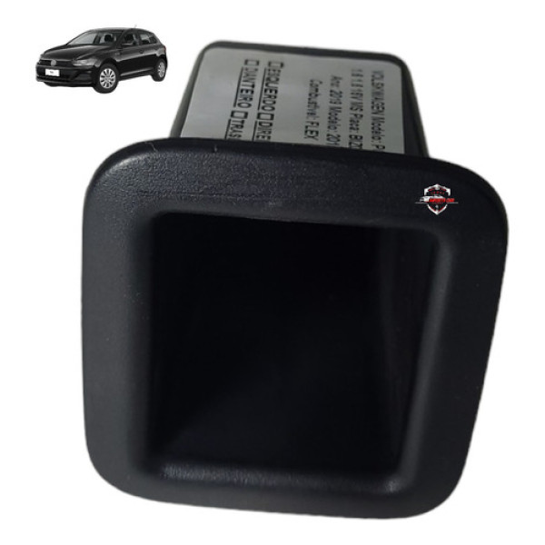Acabamento Isofix Banco Traseiro Volkswagen Polo 2019 Preto