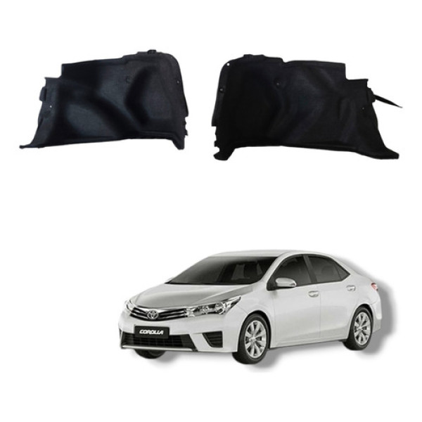 Par Forro Lateral Porta Malas Toyota Corolla 2016 2019 Orig